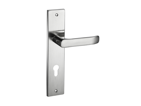  7-character classic stainless steel door handle